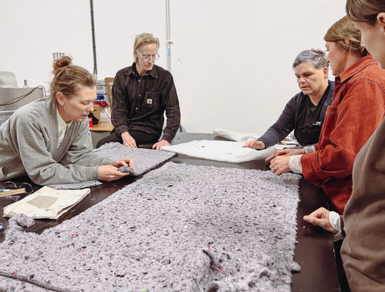Texfill - nonwoven textile recycling - The Loop Factory-